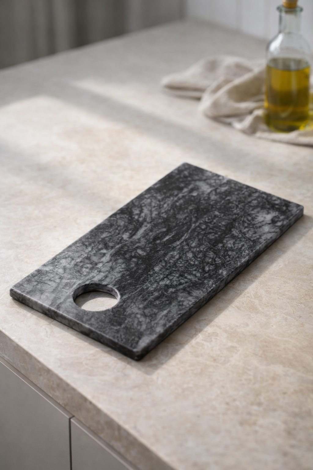 Premium Doğal Mermer Kesme ve sunum paneli